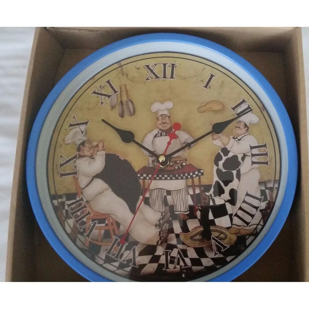 Plastic Wall Clock, (9